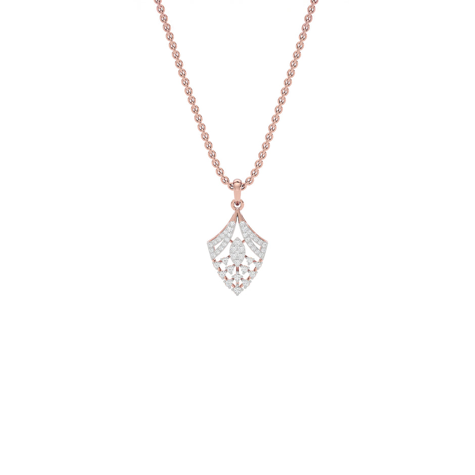 Dora Diamond Pendant 18 KT / Rose Gold