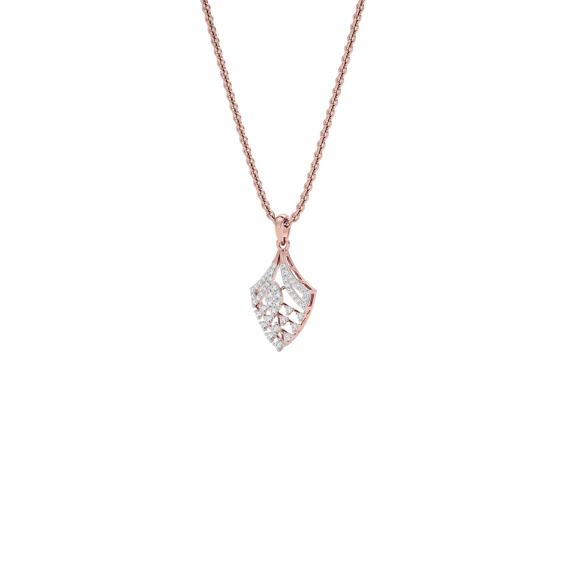 Dora Diamond Pendant 18 KT / Rose Gold