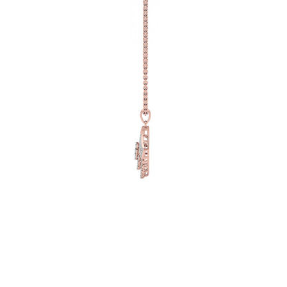 Dora Diamond Pendant 18 KT / Rose Gold