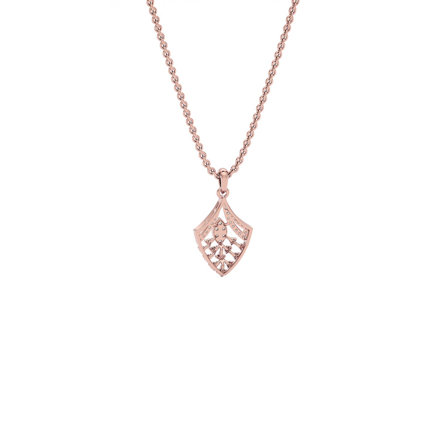 Dora Diamond Pendant 18 KT / Rose Gold