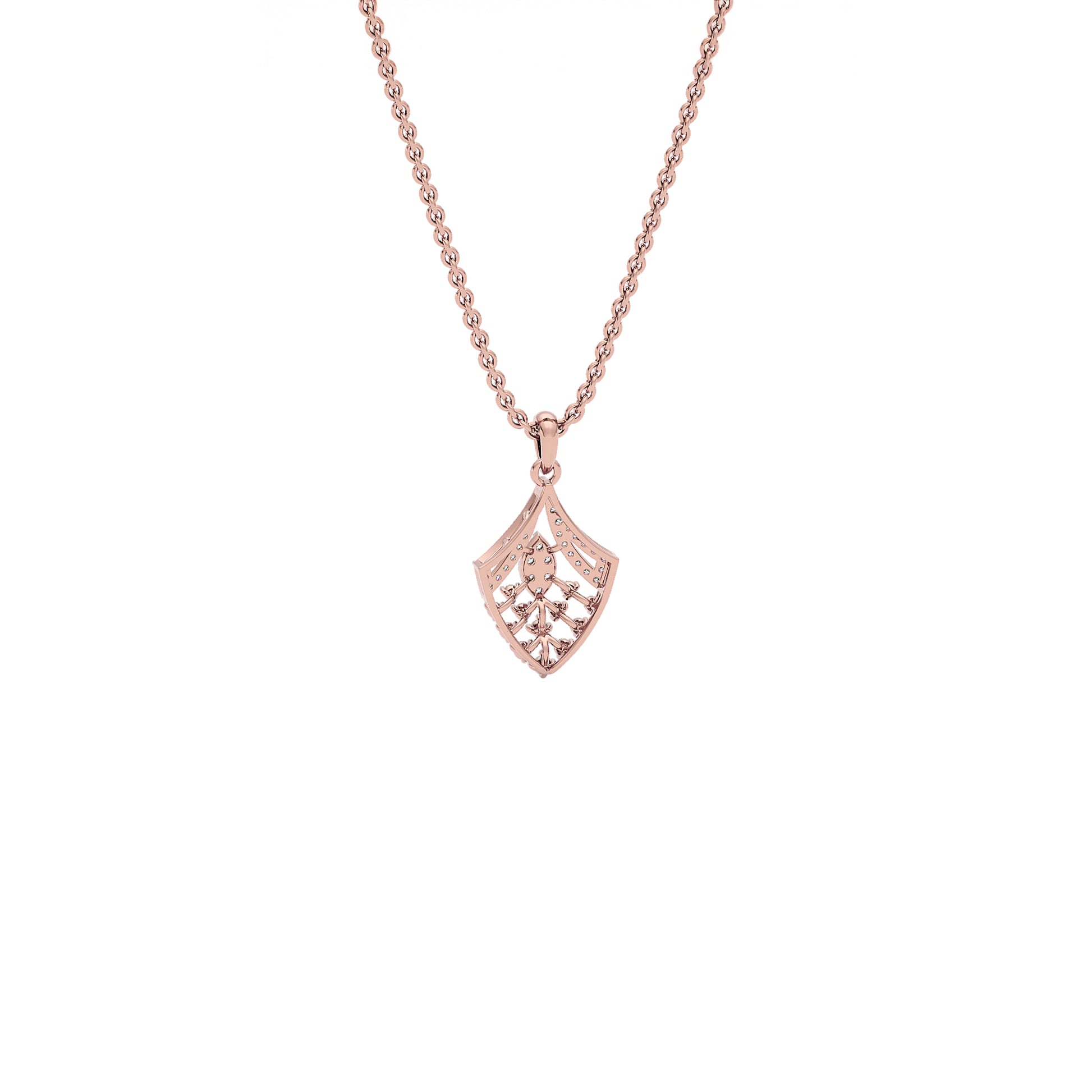 Dora Diamond Pendant 18 KT / Rose Gold