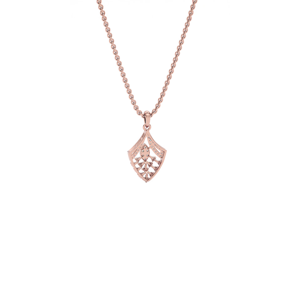 Dora Diamond Pendant 18 KT / Rose Gold