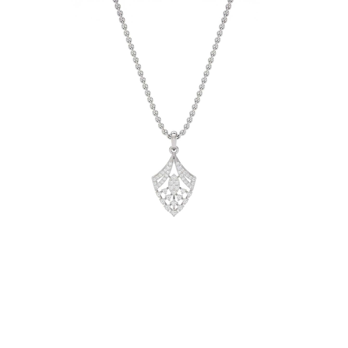 Dora Diamond Pendant 18 KT / White Gold