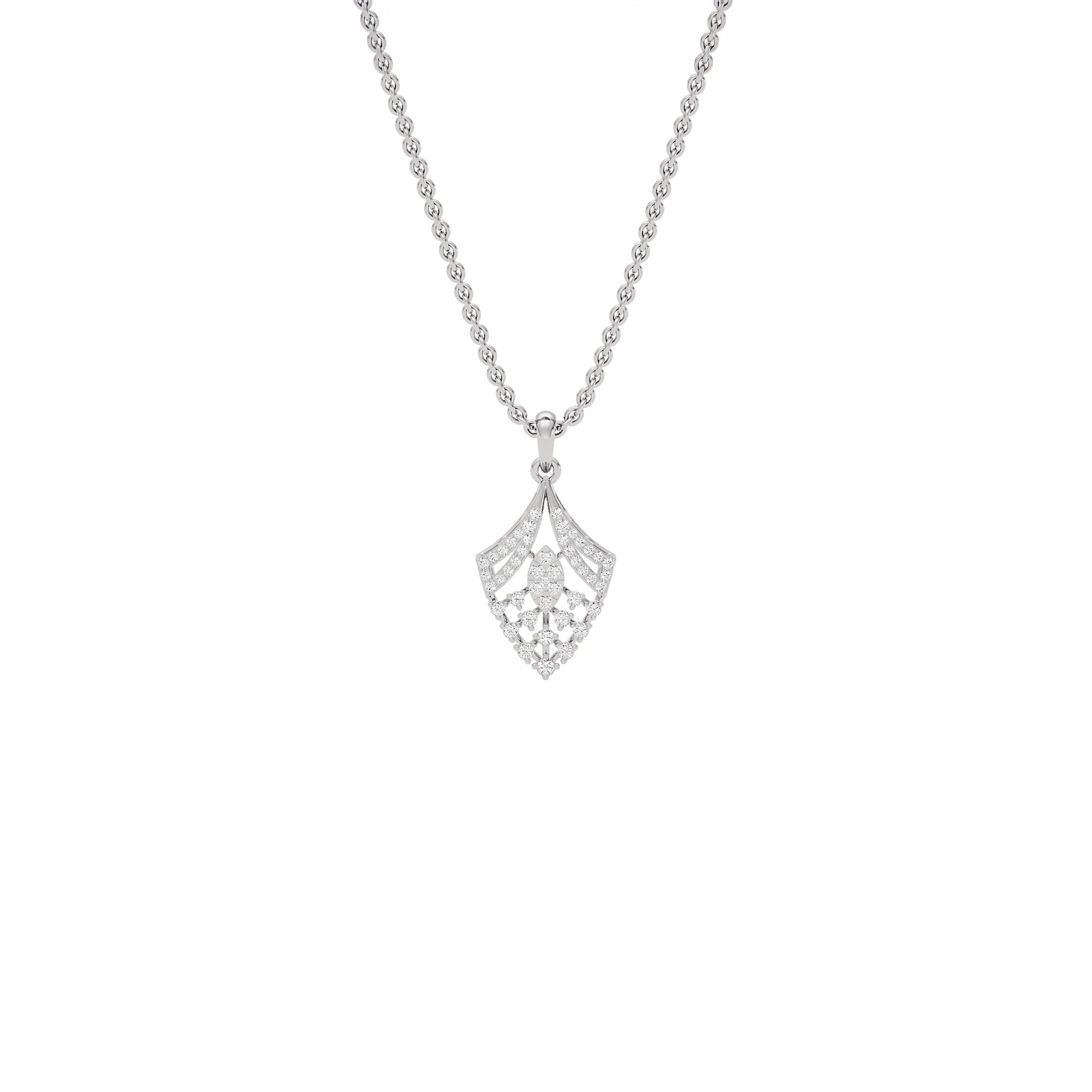 Dora Diamond Pendant 18 KT / White Gold