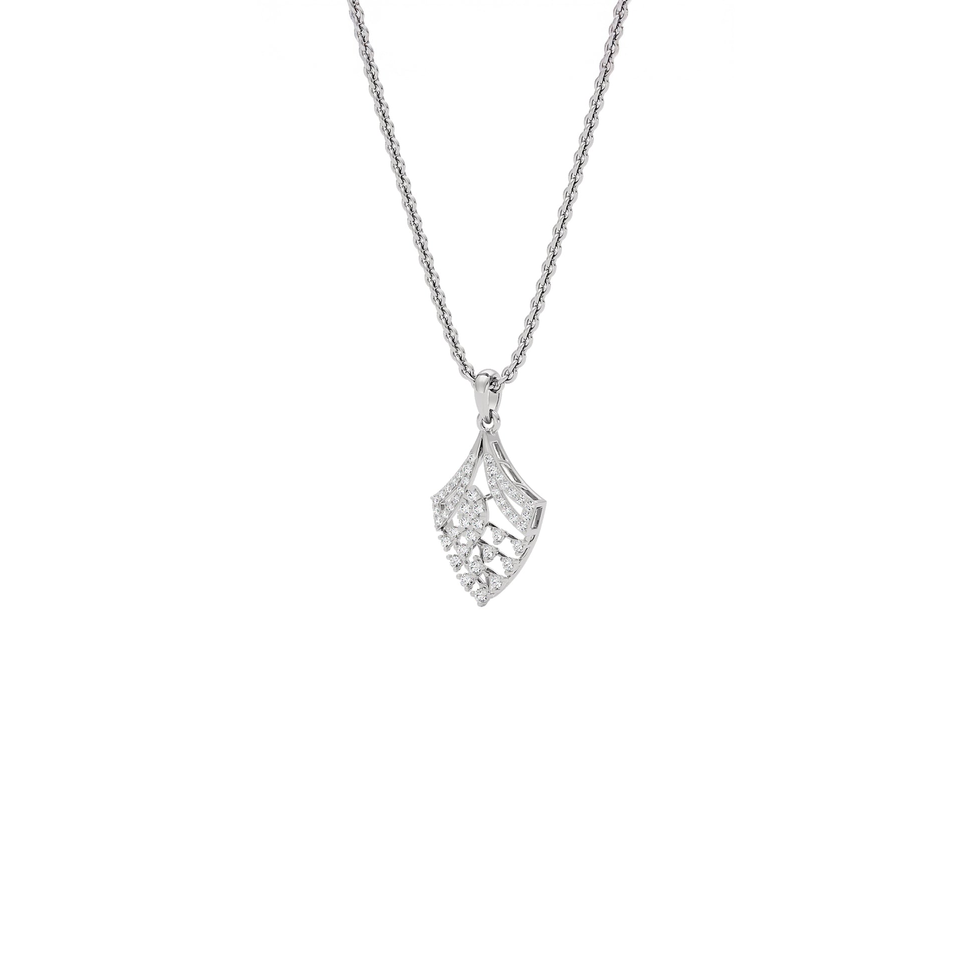 Dora Diamond Pendant 18 KT / White Gold