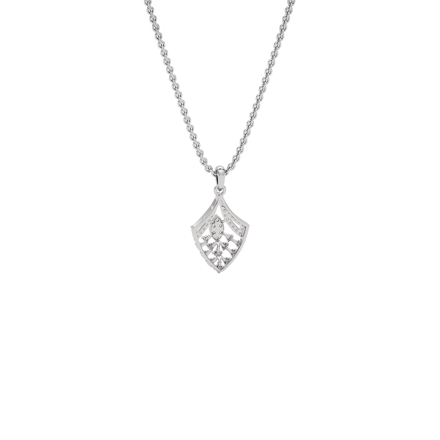 Dora Diamond Pendant 18 KT / White Gold
