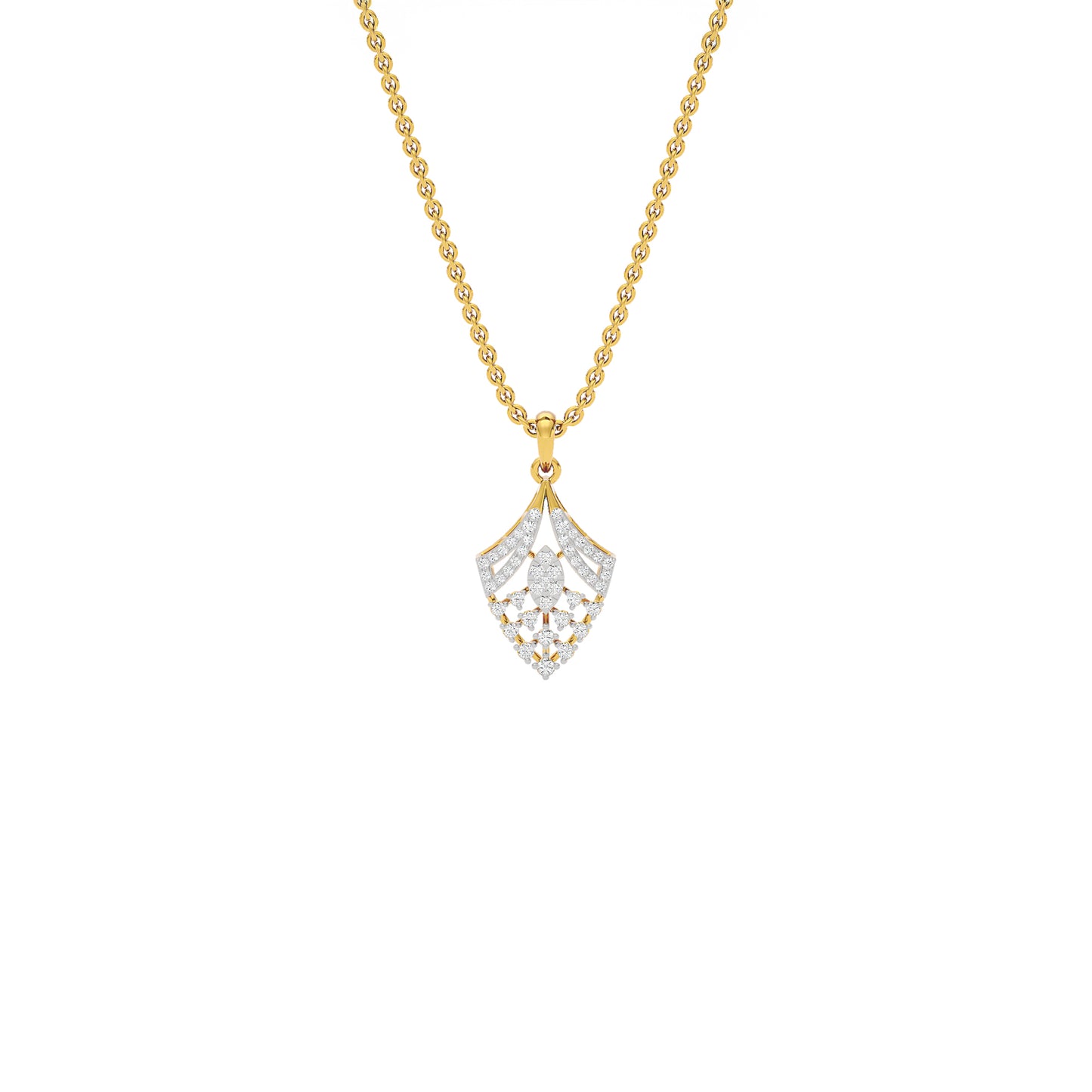 Dora Diamond Pendant 18 KT / Yellow Gold