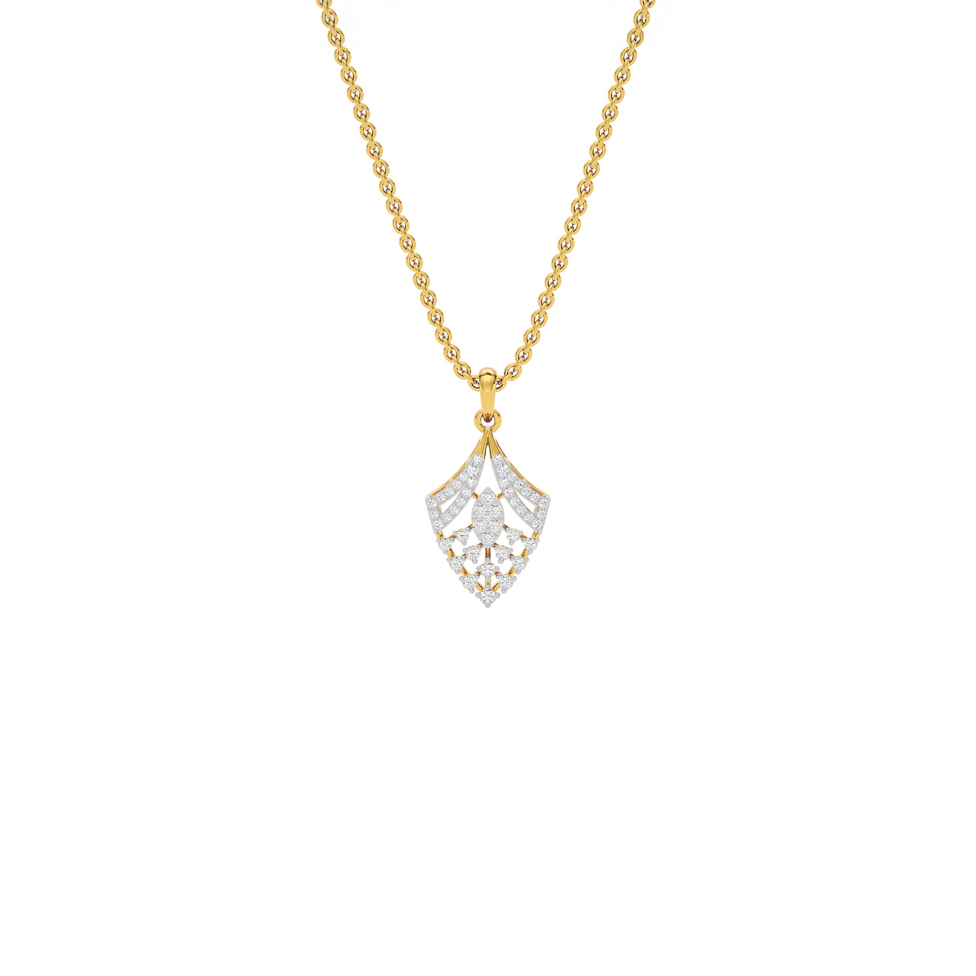 Dora Diamond Pendant 18 KT / Yellow Gold