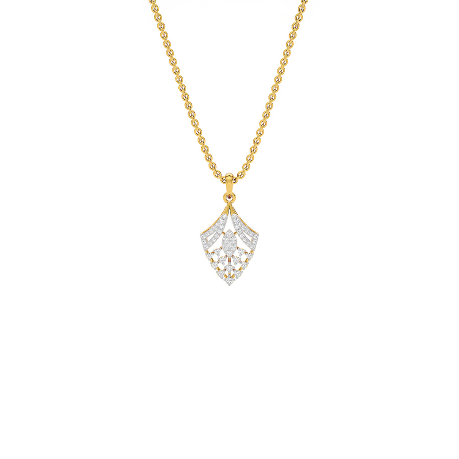 Dora Diamond Pendant 18 KT / Yellow Gold
