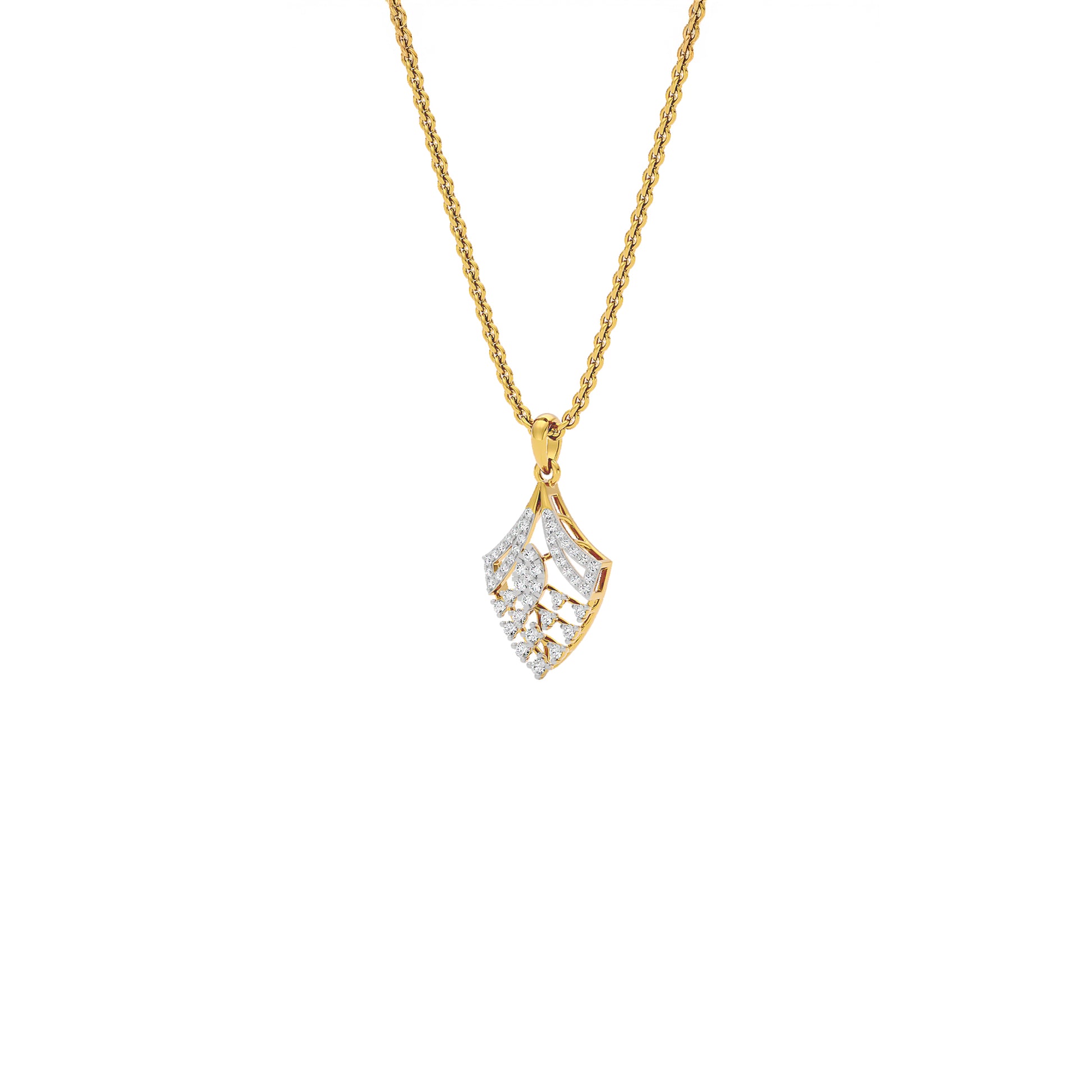 Dora Diamond Pendant 18 KT / Yellow Gold