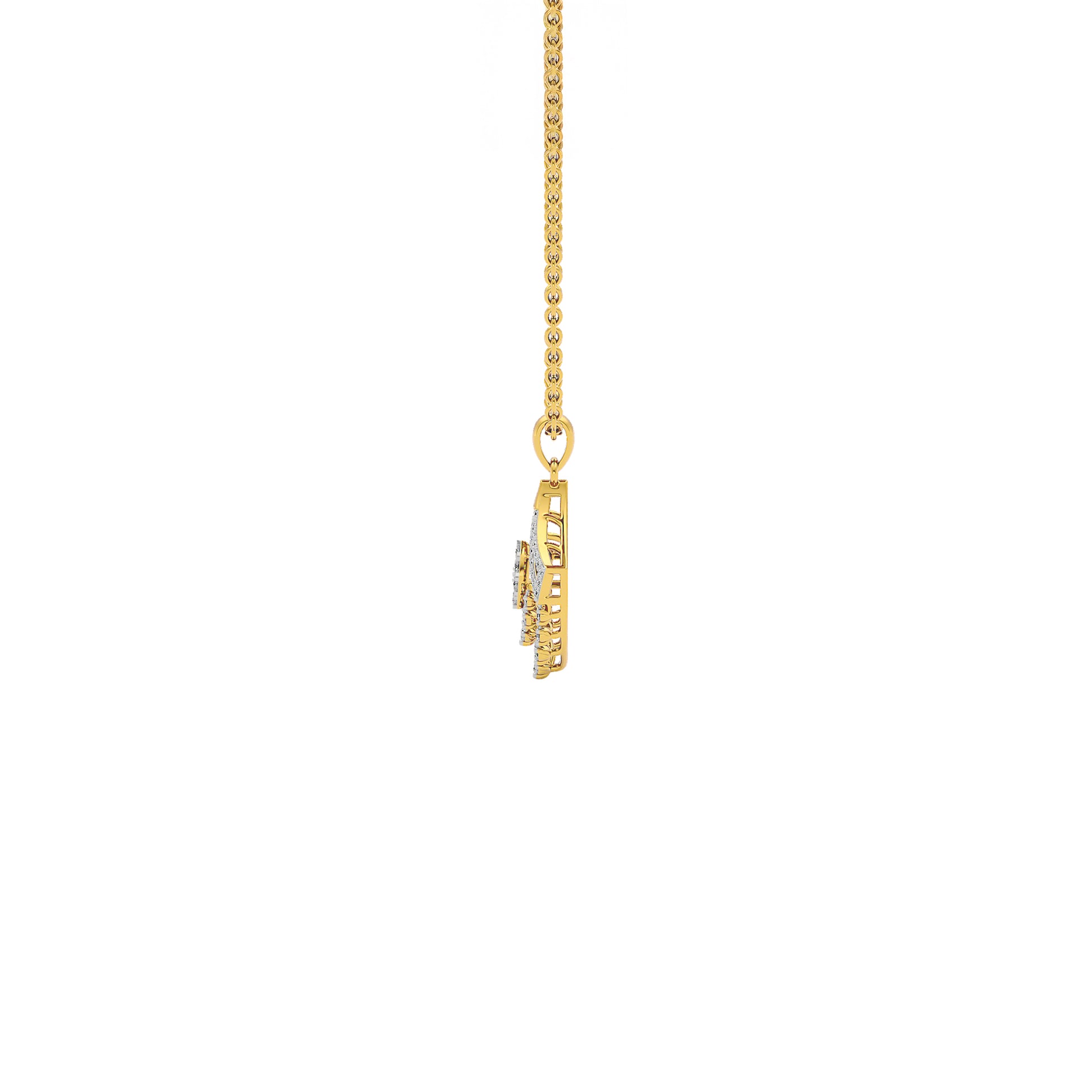 Dora Diamond Pendant 18 KT / Yellow Gold
