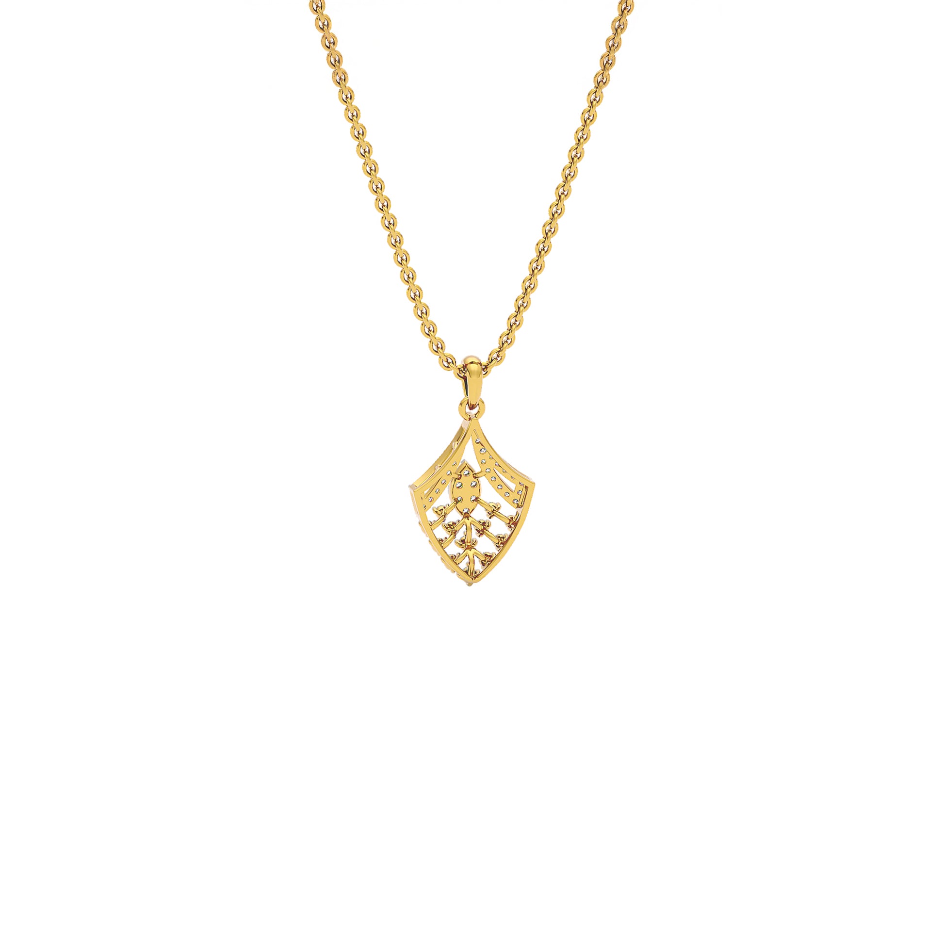 Dora Diamond Pendant 18 KT / Yellow Gold