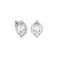 Lyanne Diamond Earrings 18 KT / White Gold