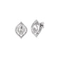 Lyanne Diamond Earrings 18 KT / White Gold