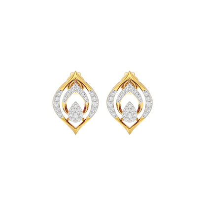 Lyanne Diamond Earrings 18 KT / Yellow Gold
