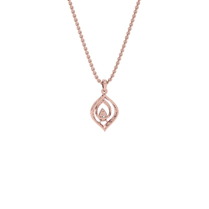 Lyanne Diamond Pendant 18 KT / Rose Gold
