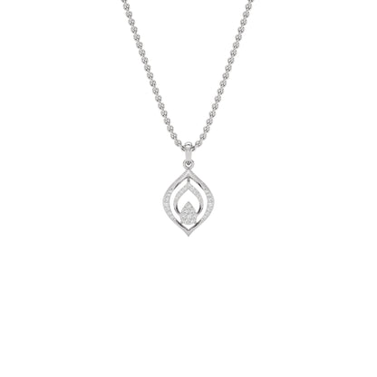 Lyanne Diamond Pendant 18 KT / White Gold