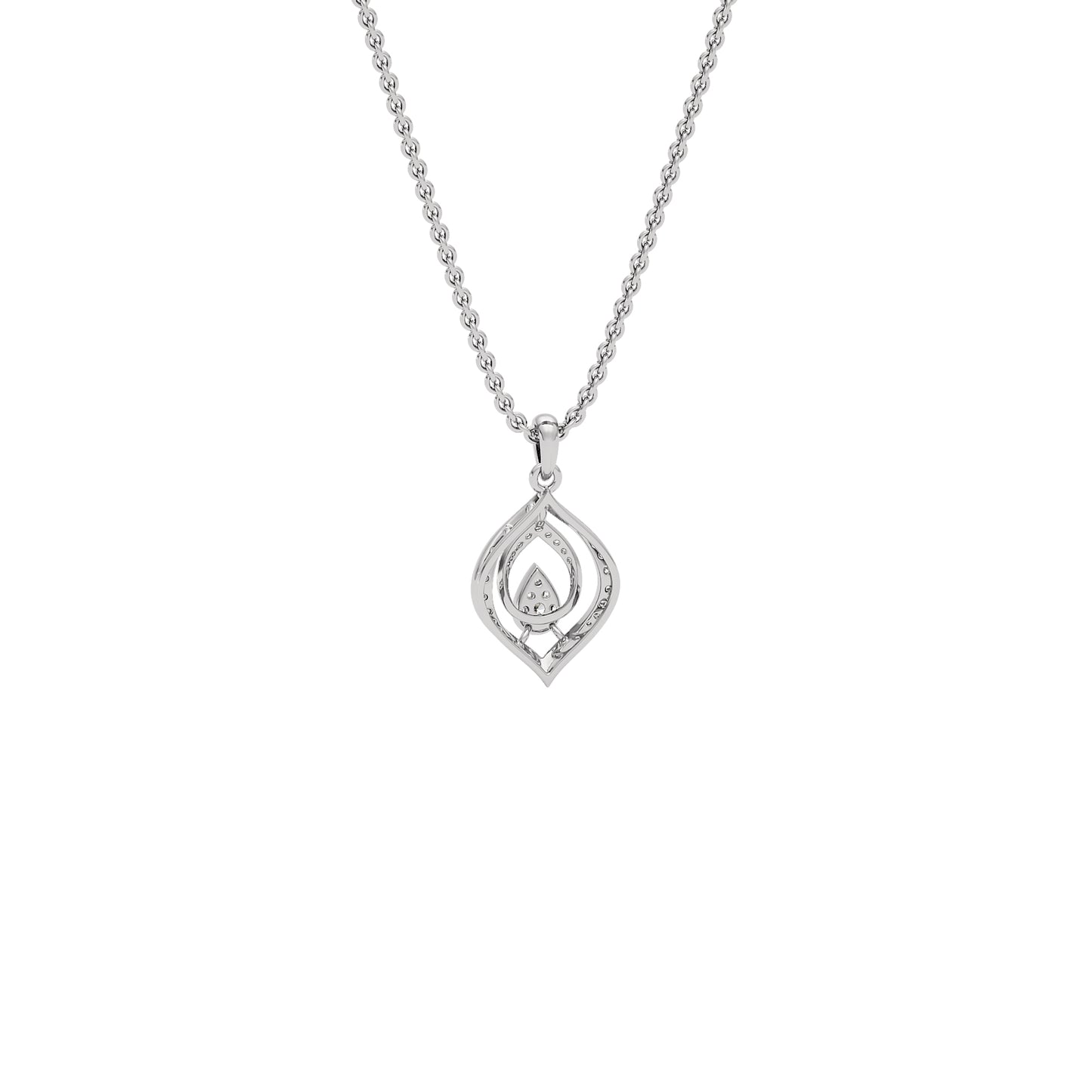 Lyanne Diamond Pendant 18 KT / White Gold