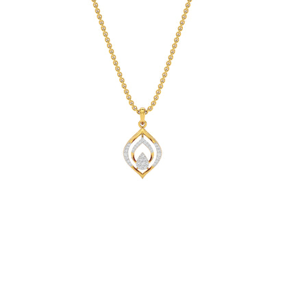 Lyanne Diamond Pendant 18 KT / Yellow Gold