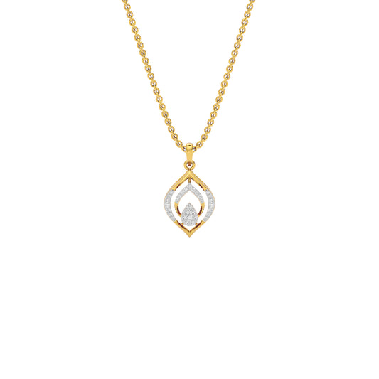 Lyanne Diamond Pendant 18 KT / Yellow Gold