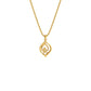 Lyanne Diamond Pendant 18 KT / Yellow Gold