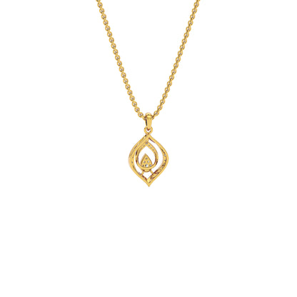 Lyanne Diamond Pendant 18 KT / Yellow Gold