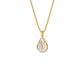Leafy Glow Diamond Pendant 18 KT / Yellow Gold