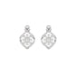 Thea Diamond Earrings 18 KT / White Gold