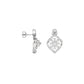 Thea Diamond Earrings 18 KT / White Gold