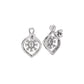 Thea Diamond Earrings 18 KT / White Gold