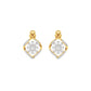 Thea Diamond Earrings 18 KT / Yellow Gold