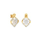 Thea Diamond Earrings 18 KT / Yellow Gold