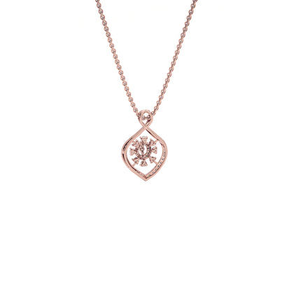 Thea Diamond Pendant 18 KT / Rose Gold