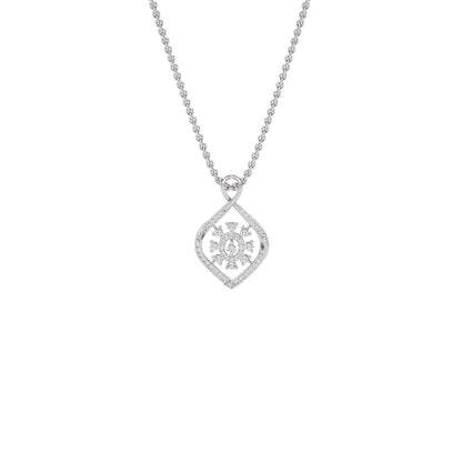 Thea Diamond Pendant 18 KT / White Gold