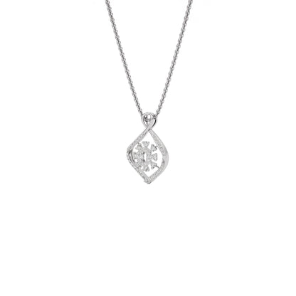 Thea Diamond Pendant 18 KT / White Gold