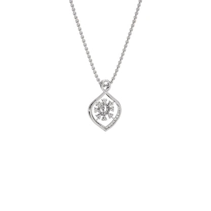 Thea Diamond Pendant 18 KT / White Gold