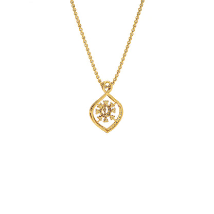 Thea Diamond Pendant 18 KT / Yellow Gold