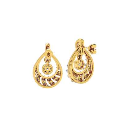 Daphne Diamond Earrings 18 KT / Yellow Gold