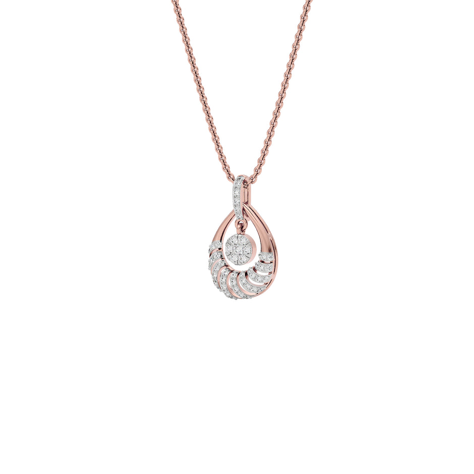 Daphne Diamond Pendant 18 KT / Rose Gold