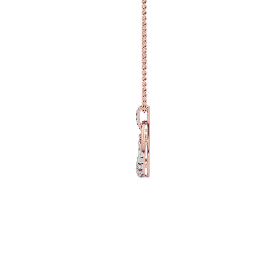 Daphne Diamond Pendant 18 KT / Rose Gold