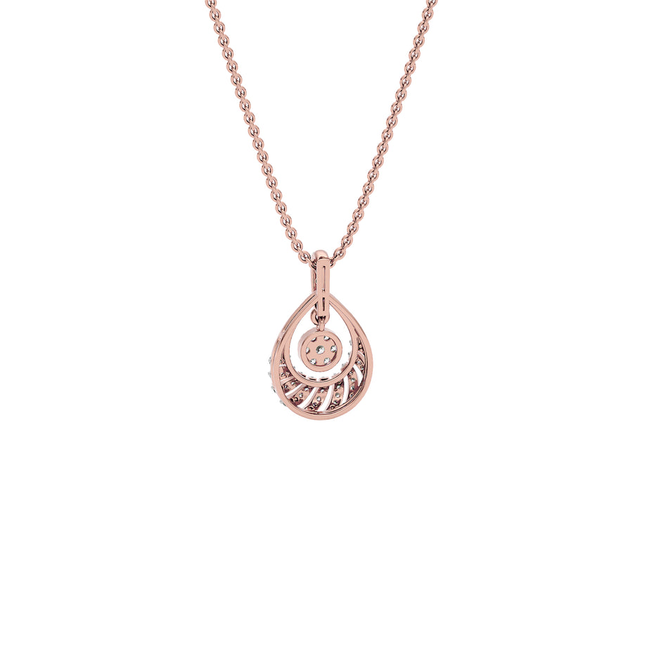 Daphne Diamond Pendant 18 KT / Rose Gold