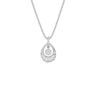 Daphne Diamond Pendant 18 KT / White Gold