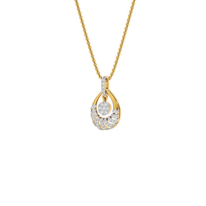 Daphne Diamond Pendant 18 KT / Yellow Gold