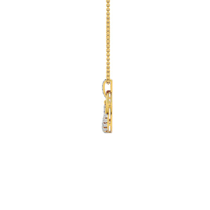 Daphne Diamond Pendant 18 KT / Yellow Gold