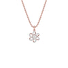 Noah Floral Diamond Pendant 18 KT / Rose Gold