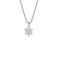 Noah Floral Diamond Pendant 18 KT / White Gold