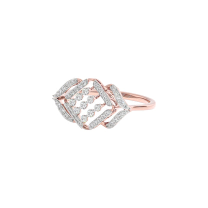 Aster Diamond Ring 18 KT / Rose Gold / 22