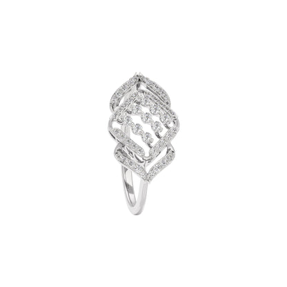 Aster Diamond Ring 18 KT / White Gold / 22