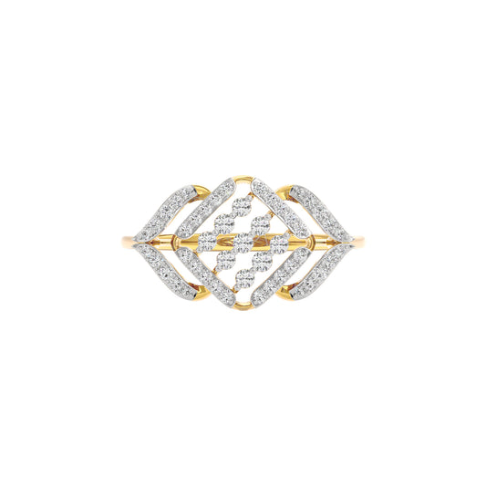 Aster Diamond Ring 18 KT / Yellow Gold / 22