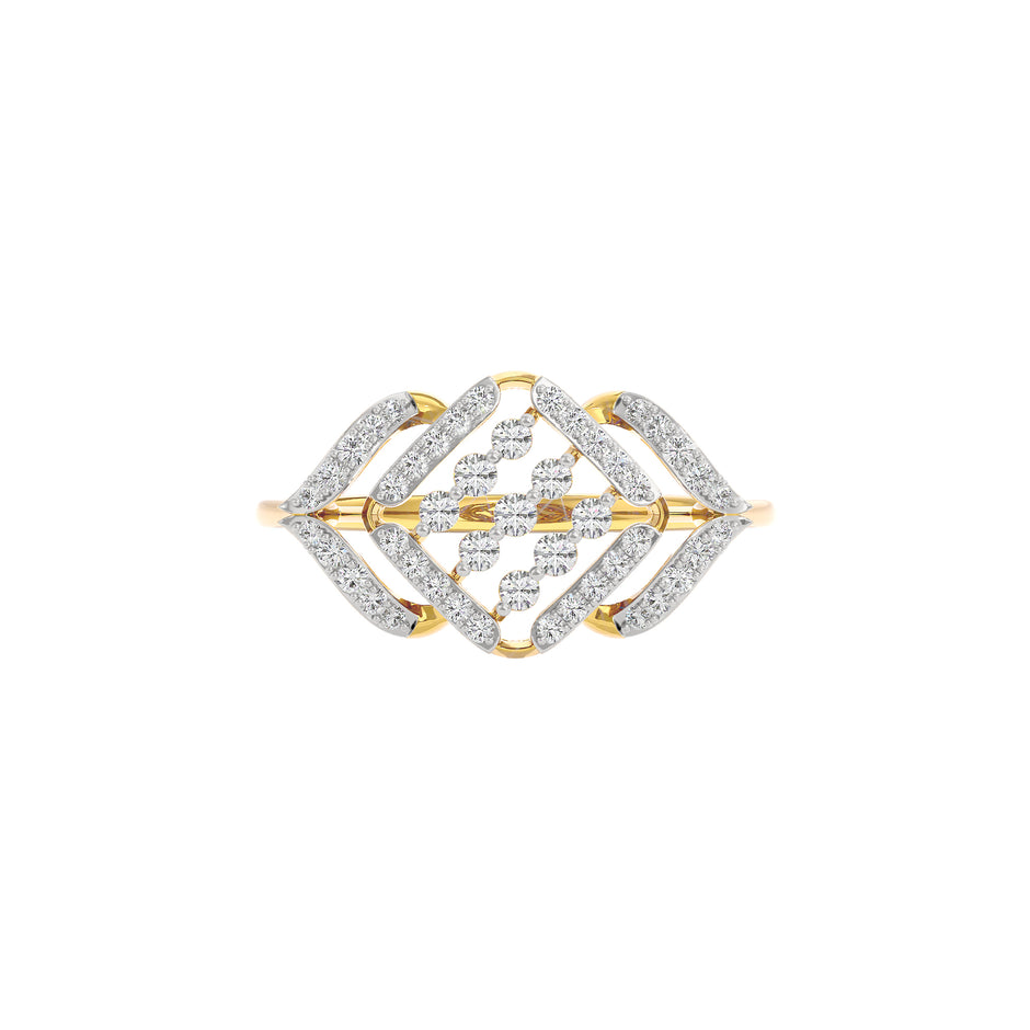 Aster Diamond Ring 18 KT / Yellow Gold / 22